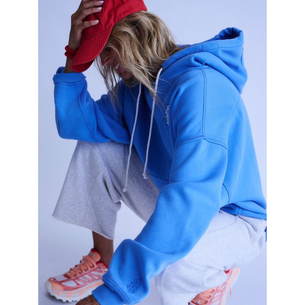 FP MOVEMENT Final Call Logo Hoodie / Riviera Blue Combo - Picture 8 of 9